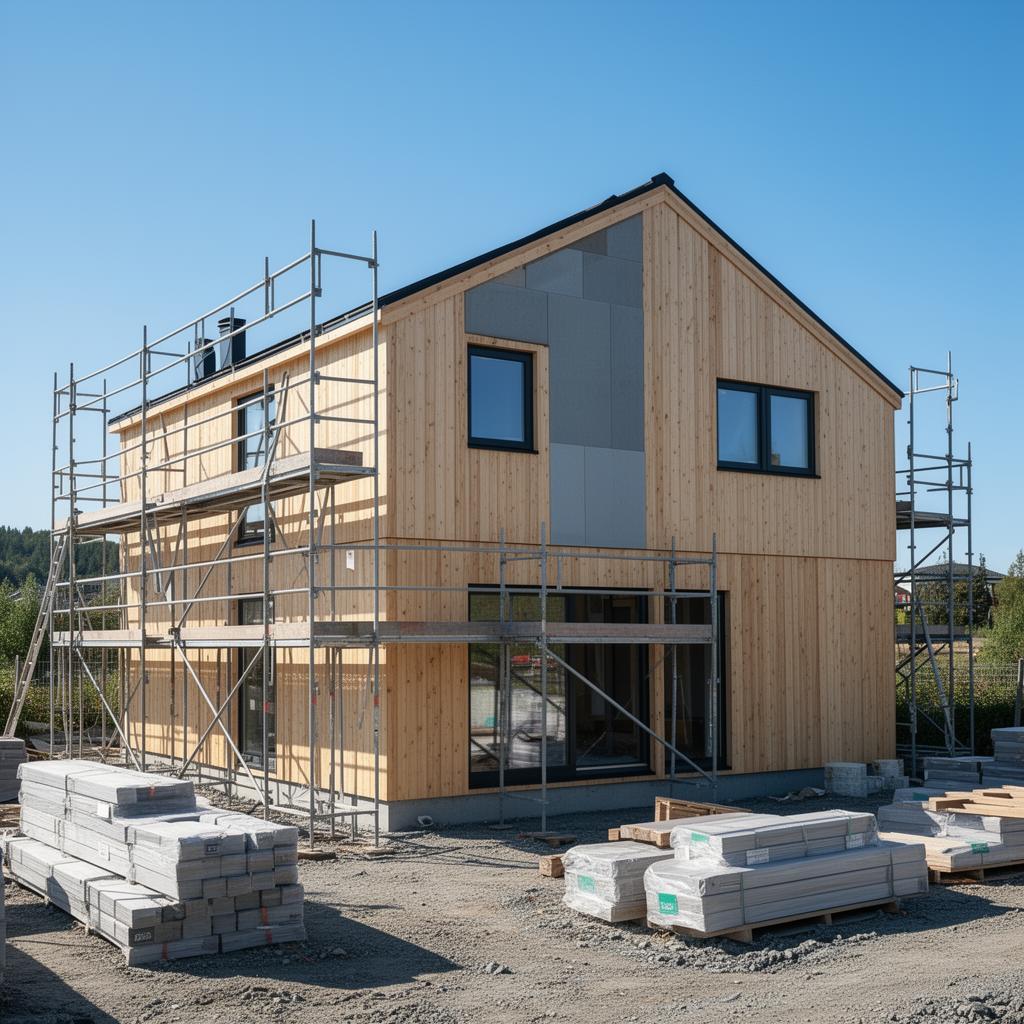Vårt team på byggeplass